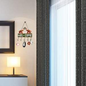 Premium Iron Elephant Welcome Wall Hook Vintage Elephant Welcome Wall Hook – Strong Iron 5 Hook Organizer for Home Use - Product Image 5