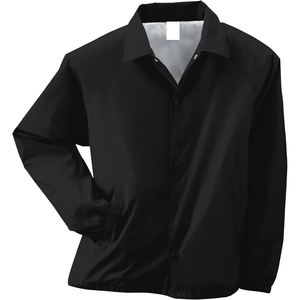 Men's Red Windproof <b>Coach</b> Jacket Regular Fit Turn-down Collar Polyester Shell Casual Spring Outerwear - Product Image 2