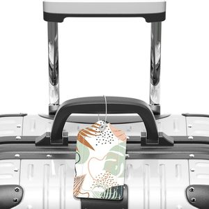 Nouveautés durables : Étiquette de bagage en cuir de haute qualité, personnalisable en couleur et en forme, idéale pour les voyages - Product Image 2