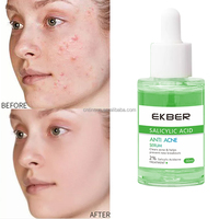 Nouveauté Sérum à l'acide salicylique coréen Best-seller Sérum anti-acné pour le visage Soin de la peau pour les peaux sujettes à l'acné