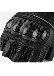 UNIQUE LEATHER ถุงมือปั่นจักรยานแบบครึ่งนิ้ว ป้องกันการลื่น ป้องกันเหงื่อ ป้องกันแรงกระแทก สำหรับจักรยานเสือภูเขาและจักรยานถนน ลายจุด - Product Image 3