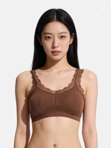 Bmama Sujetador deportivo sin costuras para lactancia, sujetador push-up inalámbrico de algodón para maternidad y lactancia, talla única S XL BR2602 - Product Image 1