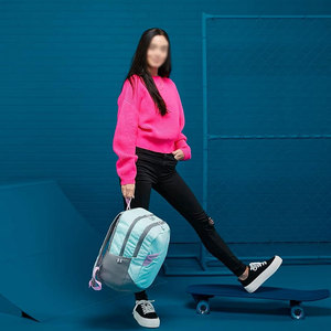 Sac à dos scolaire multi-poches avec fermeture éclair fluide, système de transport confortable, léger, respirant, personnalisable avec logo, meilleur fournisseur, en promotion - Product Image 5