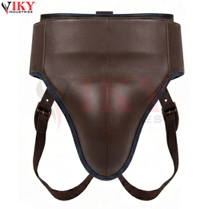 Équipement d'entraînement de combat d'arts martiaux personnalisé avec fermeture auto-agrippante bicolore marron et bleu, ensembles de boxe à marque privée - Product Image 4