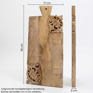 Planche à découper en acacia, hygiénique, sans danger pour les aliments, non toxique, résistante aux bactéries, en bois d'acacia. - Product Image 2