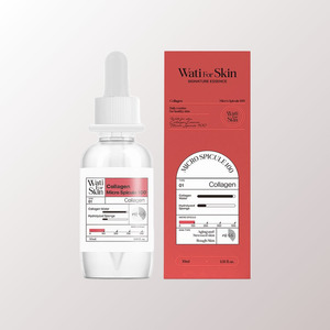 Suero facial Hydra Whatiforskin Collagen Essence con microspículas, suero antiedad para el rostro, suero iluminador con colágeno para el rostro - Product Image 6