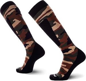 Calcetines Deportivos Térmicos Antideslizantes para Hombre, con Logotipo y Diseño Personalizados, Precio al por Mayor, Calcetines de Invierno con Puño Tejido - Product Image 1