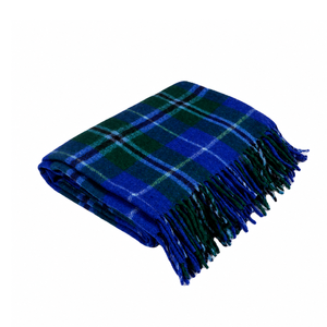 Modern Indian Jacquard Wool Blanket Warm Soft Tartan Design for Travel Home Hotel Wholesale - Product Image 3