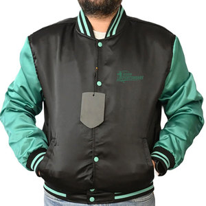 Veste en satin pour homme, style polyvalent et léger, pour la saison hivernale, tenue décontractée quotidienne, coupe décontractée - Product Image 1