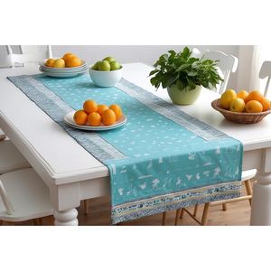 Juco Camino de Mesa Ecológico Tejido Flameado para Hogar Moderno Boda Restaurante Decoración Festiva - Product Image 1