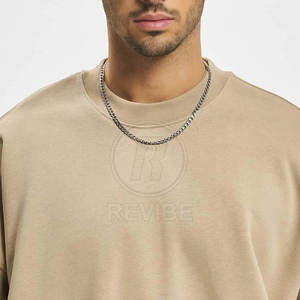 Sudaderas extragrandes transpirables de manga larga para hombre, ropa de hombre hecha de algodón y poliéster, sudaderas extragrandes para hombre en venta - Product Image 4