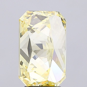 Diamant Jaune Intense Cultivé en Laboratoire, Taille Coussin Radiant Fantaisie, Certifié CVD, Pierre Précieuse Libre pour Créations de Joaillerie Fine de Luxe - Product Image 3