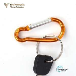 Manufacturer No. 5 Gourd-shaped Mountaineering Buckle Spring Aluminum Alloy Backpack Gourd Mountaineering <b>Hook</b> - Product Image 5