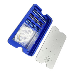 Azicon's Threaded Suture Anchor System Lateral Sutures with <b>Crimp</b> Orthopedic Instruments Rotator Cuff Soft Tissue Repair Tool - Product Image 6