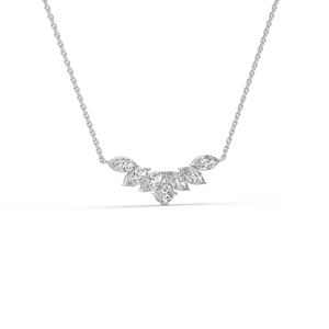 Colgante de compromiso con diamante cultivado en laboratorio, corte brillante ovalado de 1.40 quilates, oro macizo de 14K, joyería de lujo para mujer, certificado IGI - Product Image 3