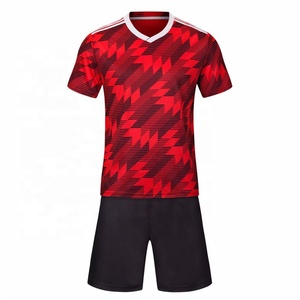 เสื้อฟุตบอลกีฬาล่าสุดจาก Athletic International ไซส์ใหญ่ แขนสั้น สำหรับฤดูร้อน ผลิตจากโพลีเอสเตอร์ 100% - Product Image 6