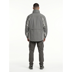 แจ็คเก็ตกันน้ำสำหรับผู้ชาย Varsity Spring รุ่น Hardshell-2.5 ชั้น ผ้า Techwear-Worsted ไซส์ XS - Product Image 2