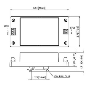 ตัวแปลงไฟฟ้ากระแสตรงแบบติดตั้งบนราง Din แรงดันสูง 30W 15V 2A  แปลงไฟ DC เป็น DC  รองรับแรงดันไฟฟ้าขาเข้า 150-1500VDC  พร้อมระบบแยกไฟฟ้า 4KVac  รองรับแรงดันไฟฟ้าขาเข้ากว้างและสูงเป็นพิเศษ - Product Image 3