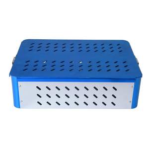 Surgery Silicone Disinfection <b>Box</b> Tools Aluminum Sterilization <b>Box</b> <b>Large</b> Size Dual Locking System Pentax Sterilized <b>box</b> CE - Product Image 6