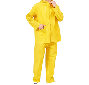 Traje Impermeable para Hombre, Color Verde, de Poliéster, Manga Larga, con Cierre, para Emergencias, Viajes y Automóvil - Product Image 3
