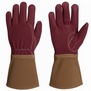Guantes de Cuero Negros Resistentes al Calor Extremo (932°F) de 16 Pulgadas para Barbacoa, Chimenea, Camping y Exteriores - Product Image 6
