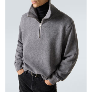 Sweat-shirt à col zippé pour homme, best-seller en gros, confortable, de qualité supérieure, décontracté - Product Image 5