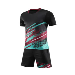 2-Piece Professional Tennis Uniform Unisex Fully Dye Sublimation Printing Logo 100% Polyester Breathable Durable Eco-Friendly - Product Image 4