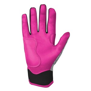 Guante de Bateo de Cuero Rosa para Mano Derecha, Unisex, para Adultos, Cómodo y Fácil de Poner - Product Image 4