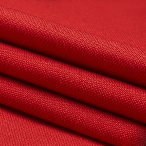Tissu en toile de coton rouge 300 GSM, 10 oz, poids lourd, largeur 60 pouces, pour sacs fourre-tout, rembourrage, textile de maison - Product Image 1