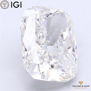 เพชร CVD คุณภาพสูงทรงคุชชั่น 4.00 กะรัต สี E ความสะอาด VVS2 พร้อมใบรับรอง IGI สำหรับแหวนหมั้นสุดหรู - Product Image 4