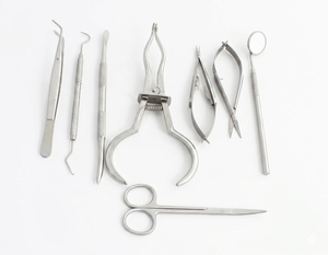 Nuevo Espejo Dental de Acero Inoxidable, Juego de Herramientas Preparadas para Dentistas, Sonda, Kit de Cuidado Dental, Instrumentos para Examen Dental - Product Image 1
