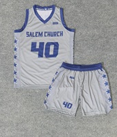 Seragam Basket Remaja Berkualitas Tinggi, Bernapas, Custom MOQ Rendah