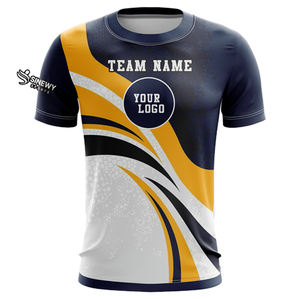 Camiseta de Fútbol Personalizada de Manga Corta para Entrenamiento, Sublimada, de Secado Rápido y Transpirable, en Spandex/Poliéster - Product Image 6