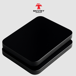 High Gloss Bamboo Charcoal <b>PVC</b> Board 17mm 1220x2440mm Density 0.55g/cm3 Eco-Friendly for Flat Furniture - Product Image 1