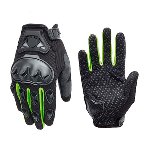 Gants de course pour moto et motocross, demi-doigts, polyester, antidérapants, fermeture auto-agrippante, revêtement polyuréthane, logo personnalisé - Product Image 5