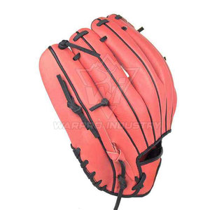 Gants de baseball en cuir haute adhérence pour l'entraînement au softball, pour jeunes et adultes, pour le jeu en intérieur et en extérieur, légers et durables, équipement sportif - Product Image 2