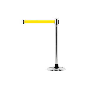 [BS-SS(YL)] Anti-Rebound Belt Stanchion with Lightweight Material Polished Stainless Steel <b>Post</b> Deceleration Function - Product Image 1