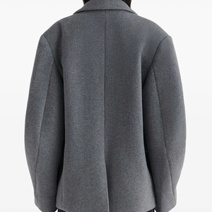 Nouvelle Arrivée Blazer Oversize pour Femme, Élégant, Couleur Unie, Simple Boutonnage, Manches Longues, Idéal pour le Bureau et les Affaires - Product Image 5