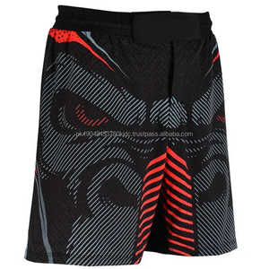 Pantalones cortos MMA personalizados de alta calidad para hombres Tamaño de secado rápido personalizable con logotipo Ropa de artes marciales duradera Haga su propio - Product Image 6