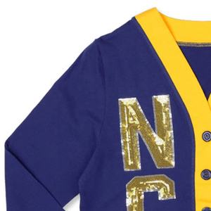 Jersey de punto de gran tamaño personalizado Unisex, cárdigan de invierno MOQ bajo con decoración de botones para hombres y mujeres, suéter cepillado, patrón informal - Product Image 3