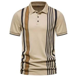 Camisetas Polo de Manga Corta para Hombre, Casuales, de Algodón, Color Sólido, Ligeras, Estilo Urbano, Tallas Grandes, Estampadas, Más Vendidas - Product Image 1