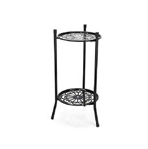 Best Selling Luxury Modern Customized Color Size Shape Metal Iron Indoor Outdoor Home Garden Flower Planter <b>Pot</b> <b>Stand</b> - Product Image 1