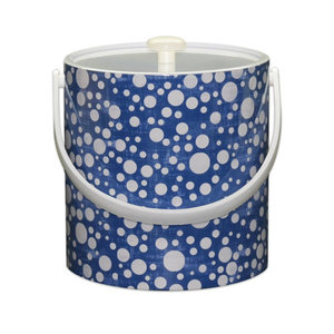 Stainless Steel Slanted Ice <b>Bucket</b> <b>With</b> <b>Lid</b> Handle Double Wall Insulated Wine Cooler For Hotel Bar Home Party - Product Image 5