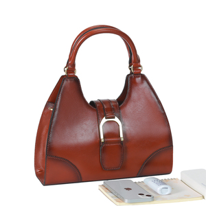 Bolsos de Hombro y Bandolera de Cuero Genuino para Mujer, de Lujo, con Cierre de Cremallera/Abierto, Bolsos de Mano de Diseño Moderno - Product Image 6