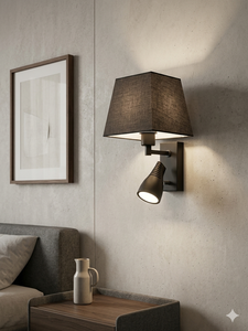 Metal+ Glass <b>LED</b> Outdoor Button Control IP20 AC 120V Lumetal Vietnam New Top 3000K (Warm White) Wall Lamp - Product Image 1