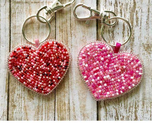 Cute Pumpkin Beaded Keychain Handmade Halloween Bead Embroidered <b>Key</b> <b>Ring</b> <b>Bag</b> Charm Aesthetic Purse Charm Gift for Women Girls - Product Image 6