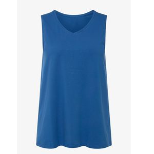 Débardeur d'été sans manches à col carré pour femme, couleur unie, anti-boulochage, coupe ample, vêtement décontracté et tendance - Product Image 2