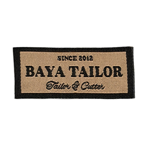 Étiquettes tissées personnalisées de haute qualité pour vêtements, étiquettes en tissu personnalisées pour ajouter un logo aux produits textiles - Product Image 1