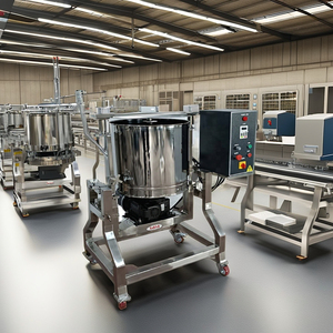 Mélangeur de chocolat Sahith 40KG avec moteur puissant pour outil de broyage du bois, idéal pour le chocolat en vrac, doté d'un boîtier de transmission central inclinable - Product Image 1