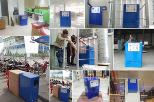 Générateur d'ozone industriel désodorisant 4000-15000 m3/h, machine d'élimination des odeurs Dr.Ozone DK40, directement de l'usine au Vietnam - Product Image 2